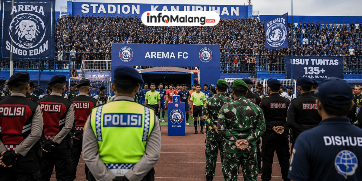 652 Personel Gabungan Dikerahkan untuk Amankan Laga Arema FC