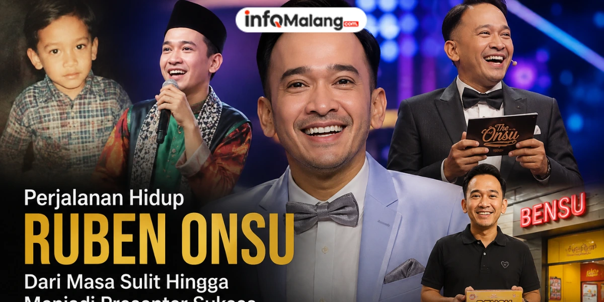 Perjalanan Hidup Ruben Onsu, Dari Masa Sulit hingga Menjadi Presenter Sukses