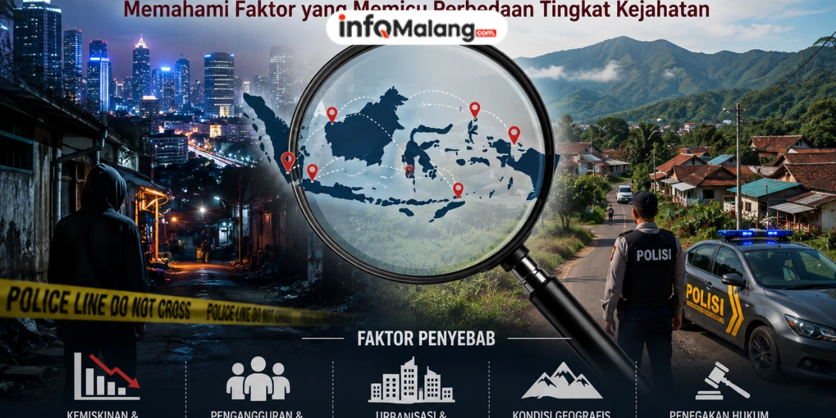 Kriminalitas Antar Daerah, Memahami Faktor yang Memicu Perbedaan Tingkat Kejahatan