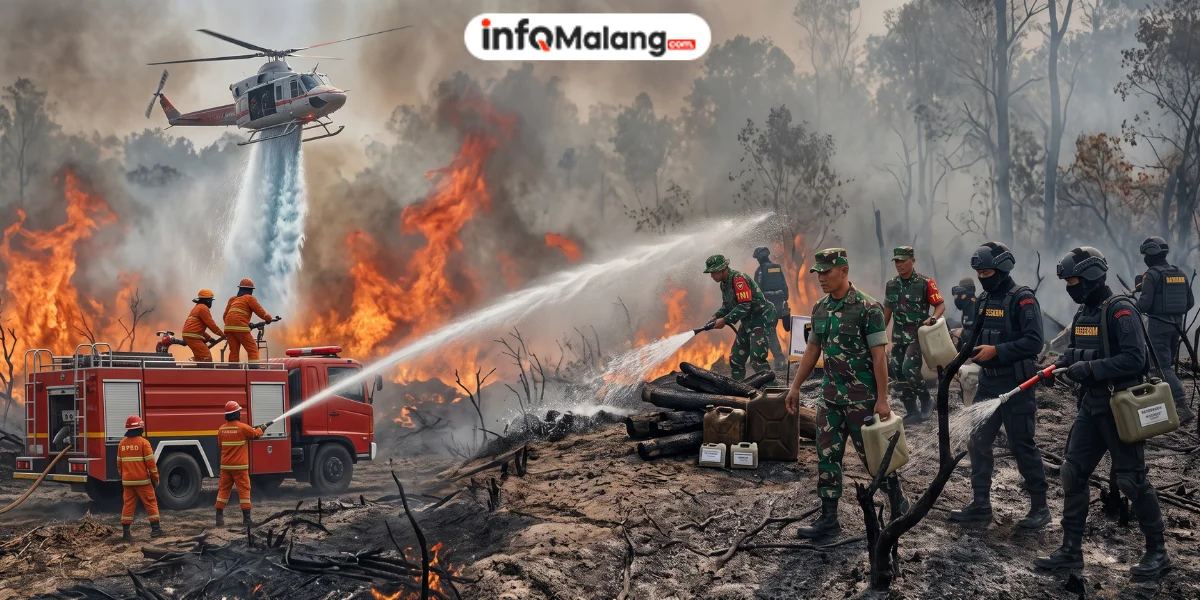 Prabowo Tiba di Riau, Pantau Langsung Penanganan Karhutla Sumatera