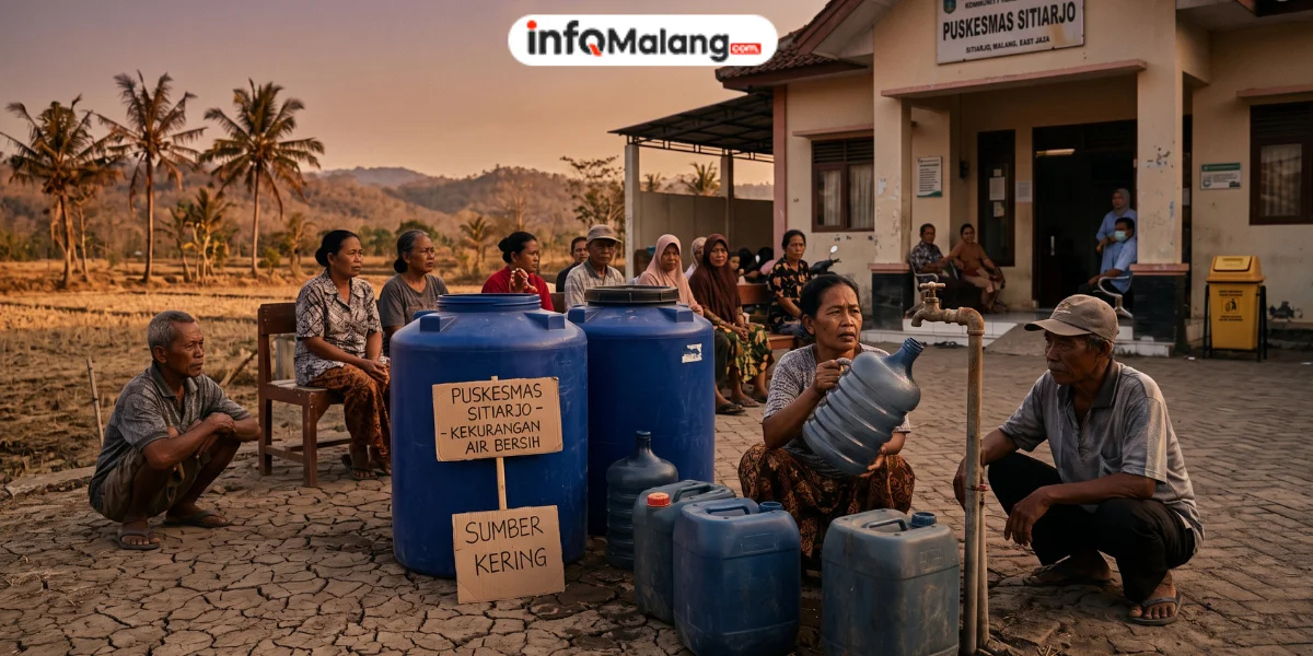 Puskesmas Sitiarjo Kekurangan Air Bersih akibat Kemarau, Begini Kondisinya