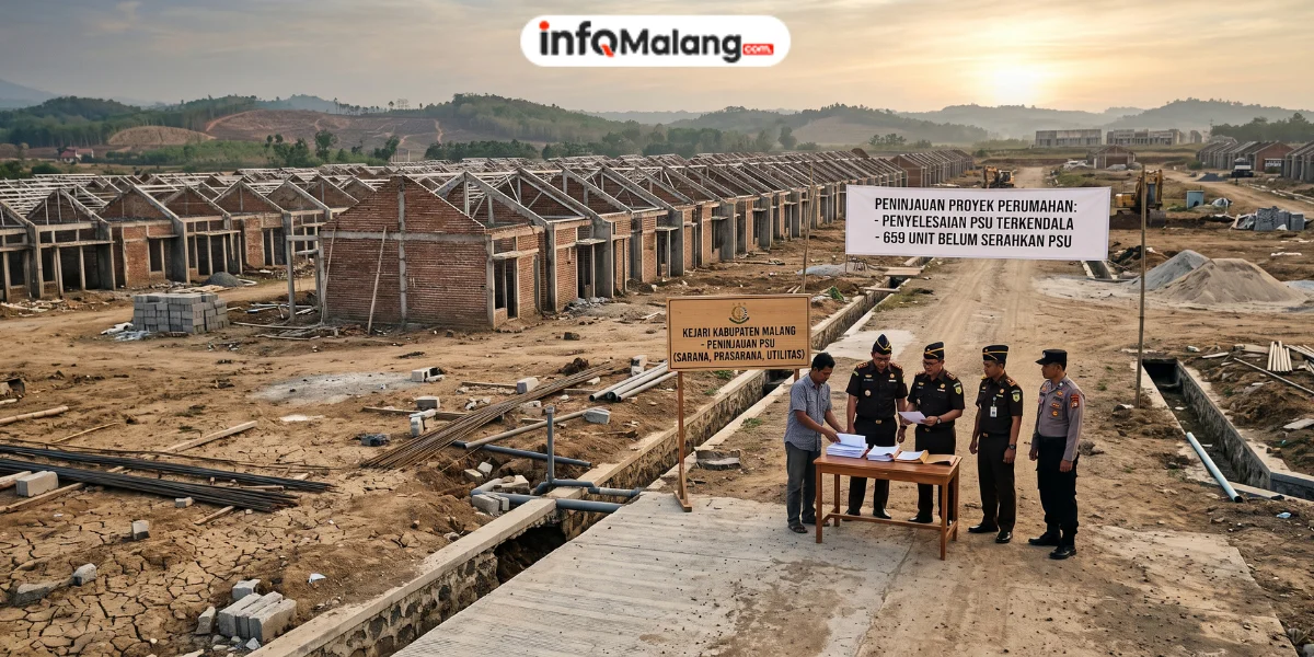 659 Perumahan Belum Serahkan PSU, Kejari Kabupaten Malang Turun Tangan