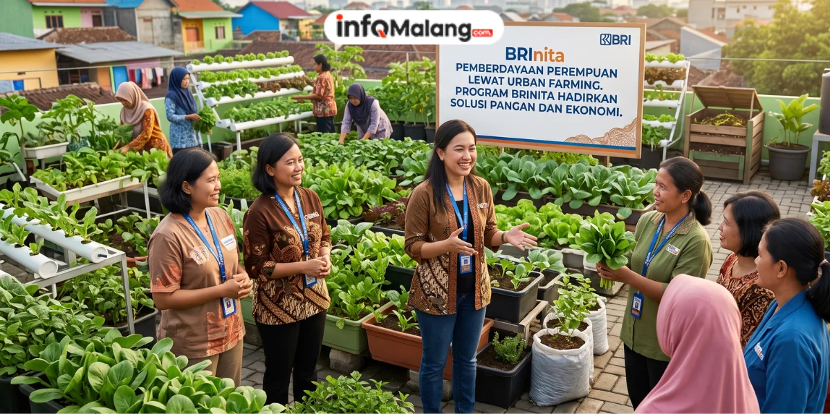Pemberdayaan Perempuan Lewat Urban Farming, Program BRInita Hadirkan Solusi Pangan dan Ekonomi