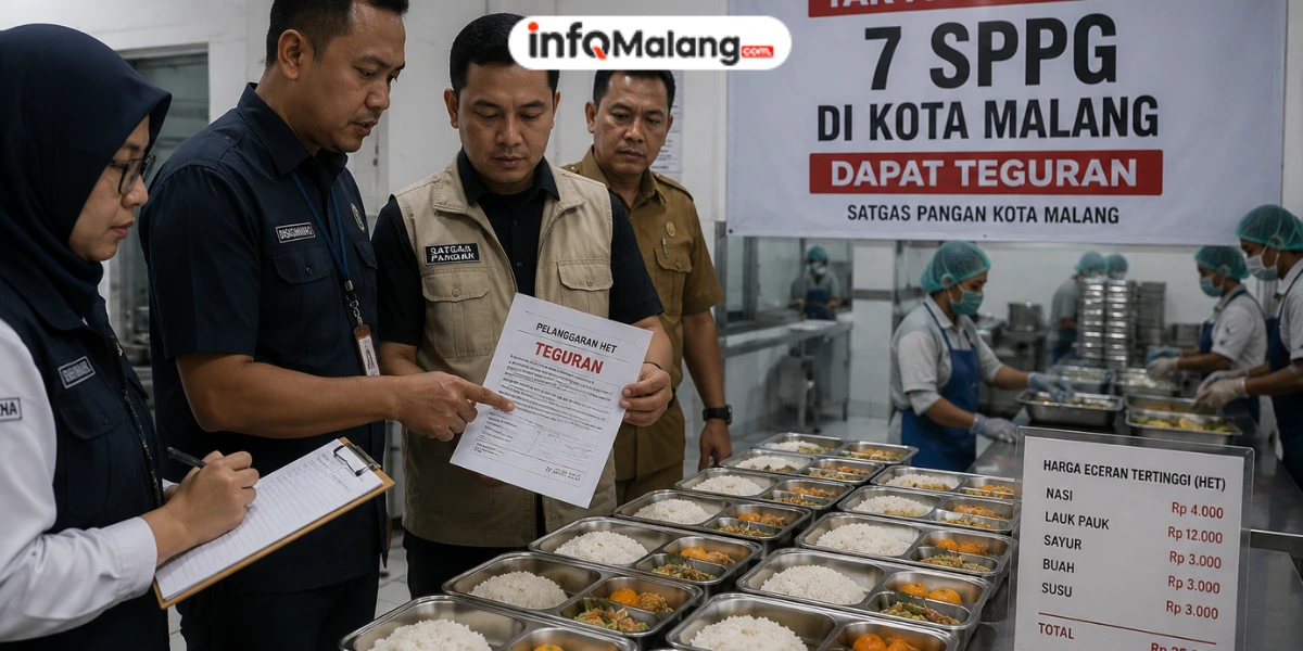 Tak Patuhi HET, 7 SPPG di Kota Malang Dapat Teguran