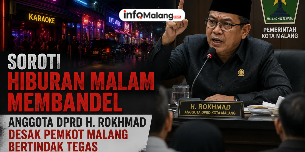 Soroti Hiburan Malam Membandel, Anggota DPRD H. Rokhmad Desak Pemkot Malang Bertindak Tegas