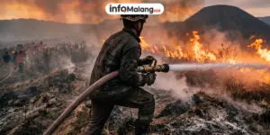 Kebakaran Hutan Hambat Aktivitas Wisata, Sebagian Kawasan Bromo Ditutup