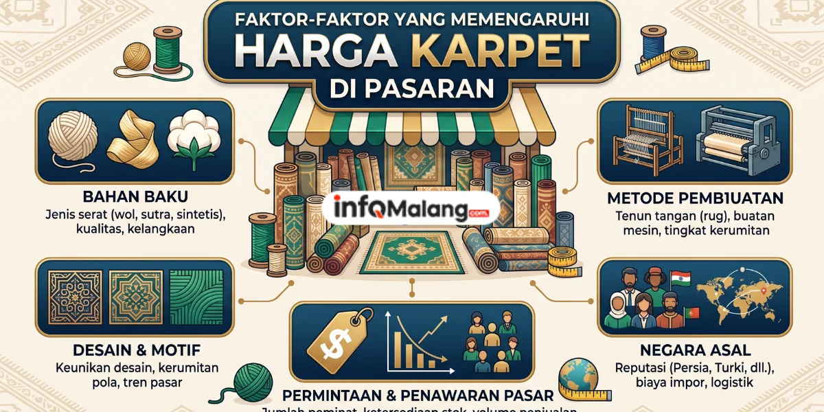 Faktor-Faktor yang Memengaruhi Harga Karpet di Pasaran