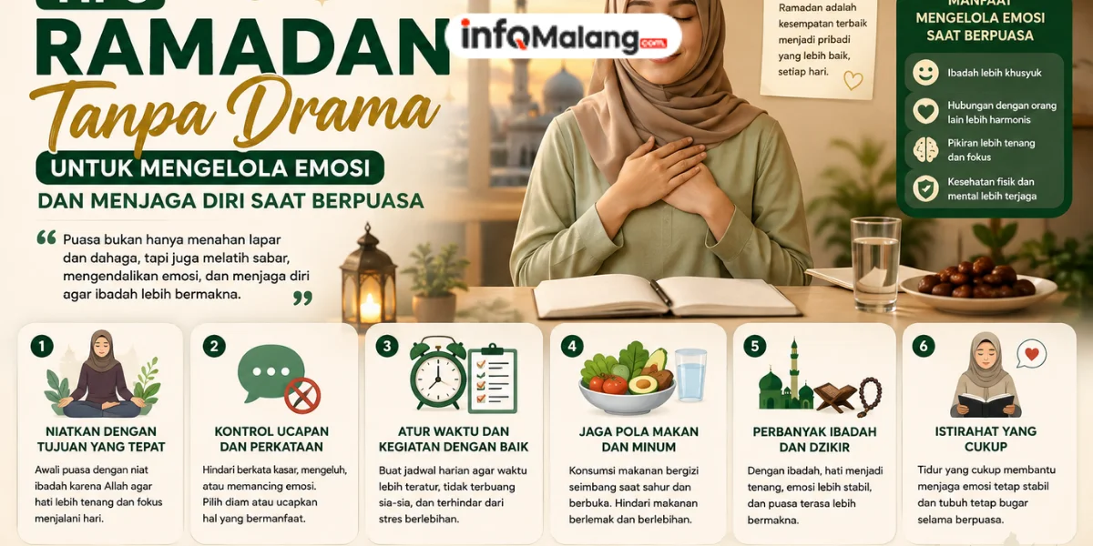 Tips Ramadan Tanpa Drama untuk Mengelola Emosi dan Menjaga Diri Saat Berpuasa