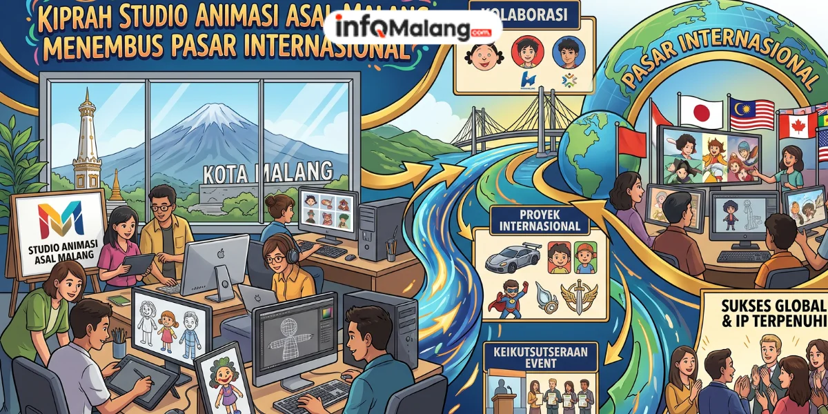 Kiprah Studio Animasi Asal Malang Menembus Pasar Internasional