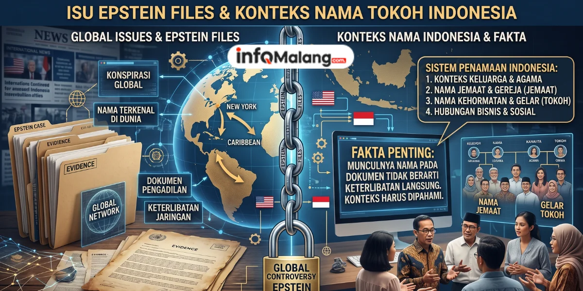 Isu Epstein Files dan Penjelasan Konteks Nama Tokoh Indonesia