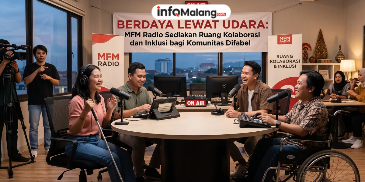 Berdaya Lewat Udara, MFM Radio Sediakan Ruang Kolaborasi dan Inklusi bagi Komunitas Difabel