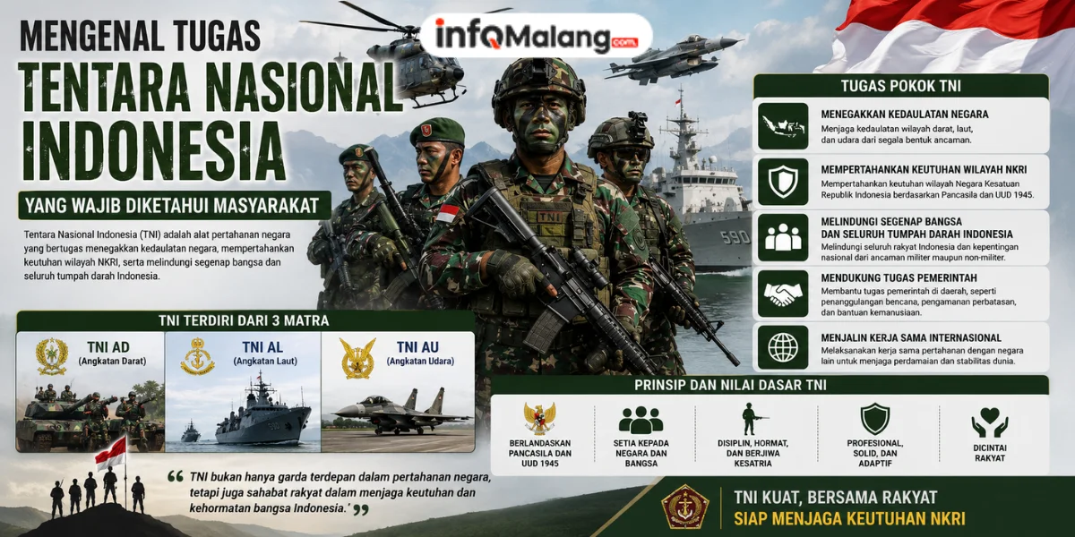 Mengenal Tugas Tentara Nasional Indonesia yang Wajib Diketahui Masyarakat