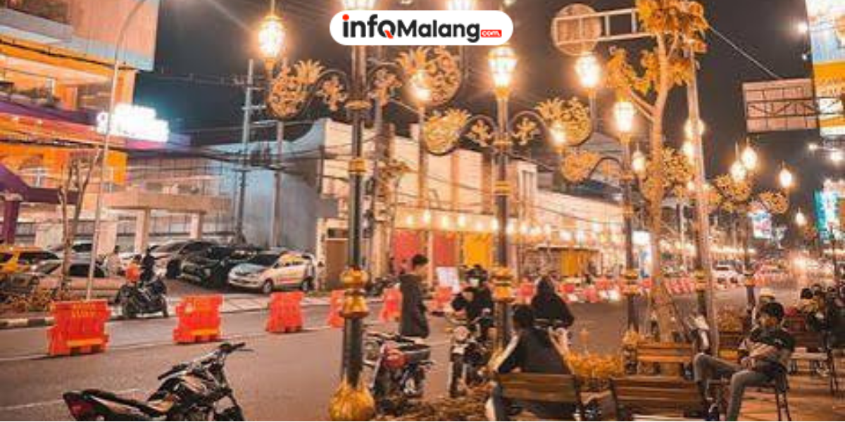 Dishub Kota Malang Terjunkan Personel Amankan Arus Lalu Lintas Ngabuburit di Kayutangan Heritage