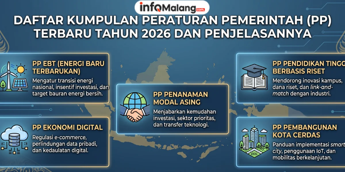 Daftar Kumpulan Peraturan Pemerintah Terbaru Tahun 2026 dan Penjelasannya