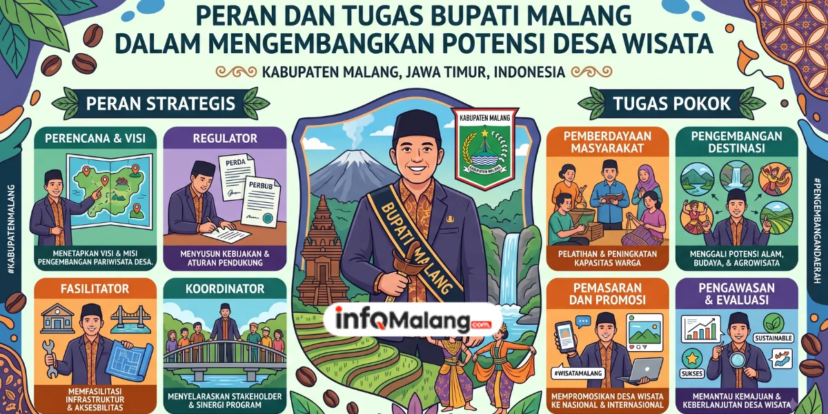 Peran dan Tugas Bupati Malang dalam Mengembangkan Potensi Desa Wisata