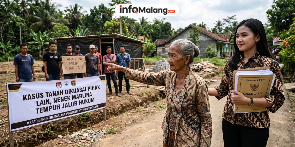 Kasus Tanah Dikuasai Pihak Lain, Nenek Marlina Tempuh Jalur Hukum