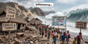 Nagekeo NTT Diguncang Gempa Kuat, BMKG Catat Magnitudo M7,7