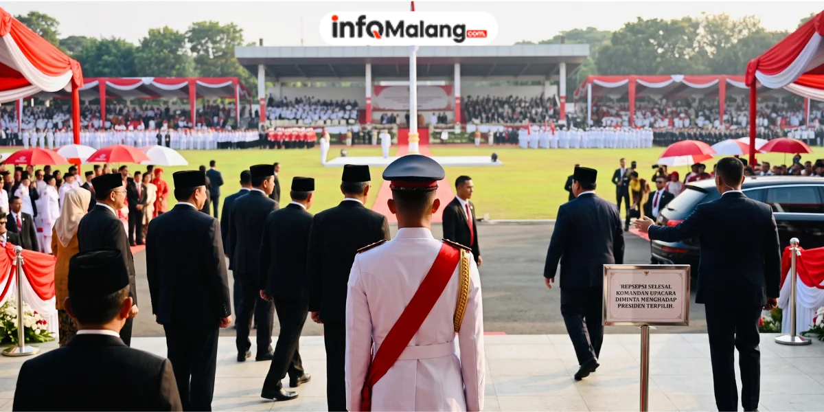 Setelah Upacara HUT RI Selesai, Komandan Upacara Diminta Menghadap Prabowo