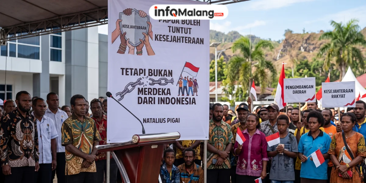 Pigai Tegaskan Papua Boleh Tuntut Kesejahteraan, tetapi Bukan Merdeka dari Indonesia