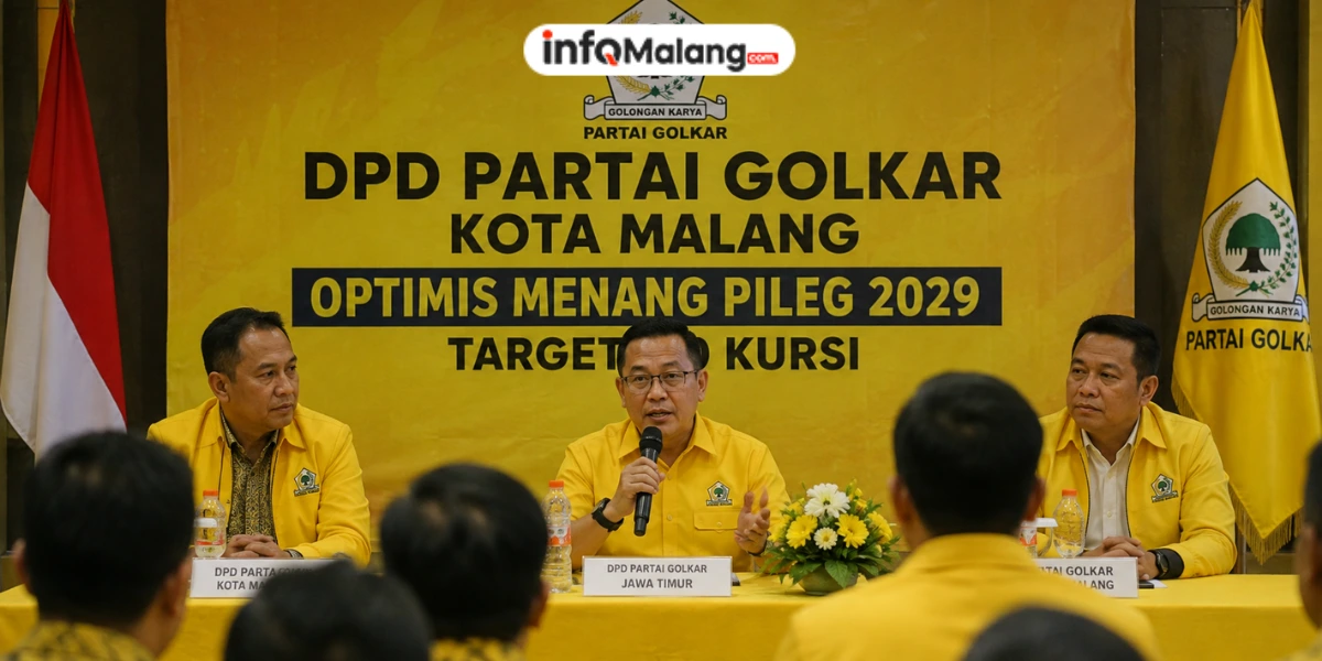 Golkar Kota Malang Bidik 10 Kursi pada Pileg 2029, Optimisme DPD Jatim Menguat