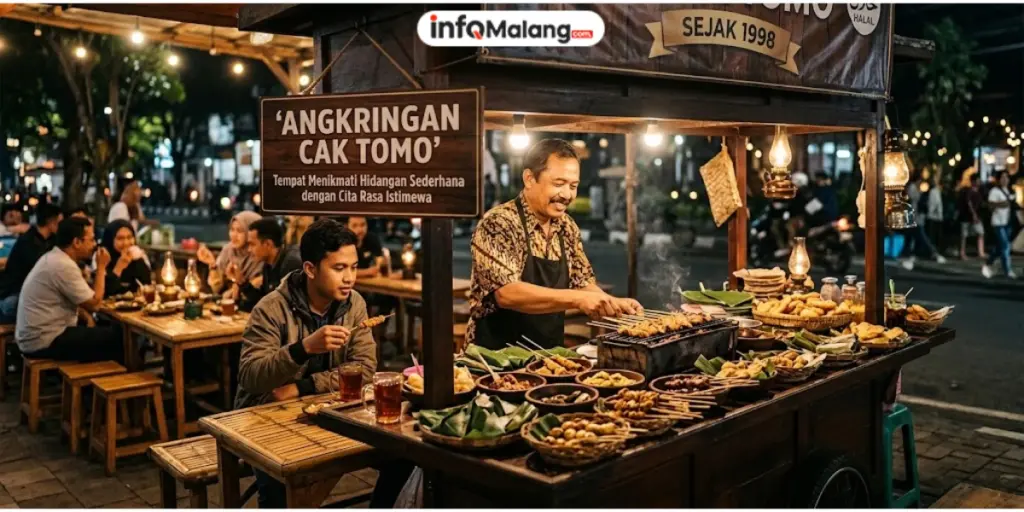 Angkringan Cak Tomo, Tempat Menikmati Hidangan Sederhana dengan Cita Rasa Istimewa