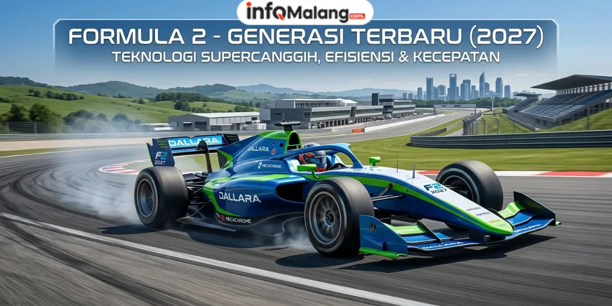 Tampilan Super Canggih! Mobil Balap Formula 2 Terbaru Siap Tampil Mulai 2027