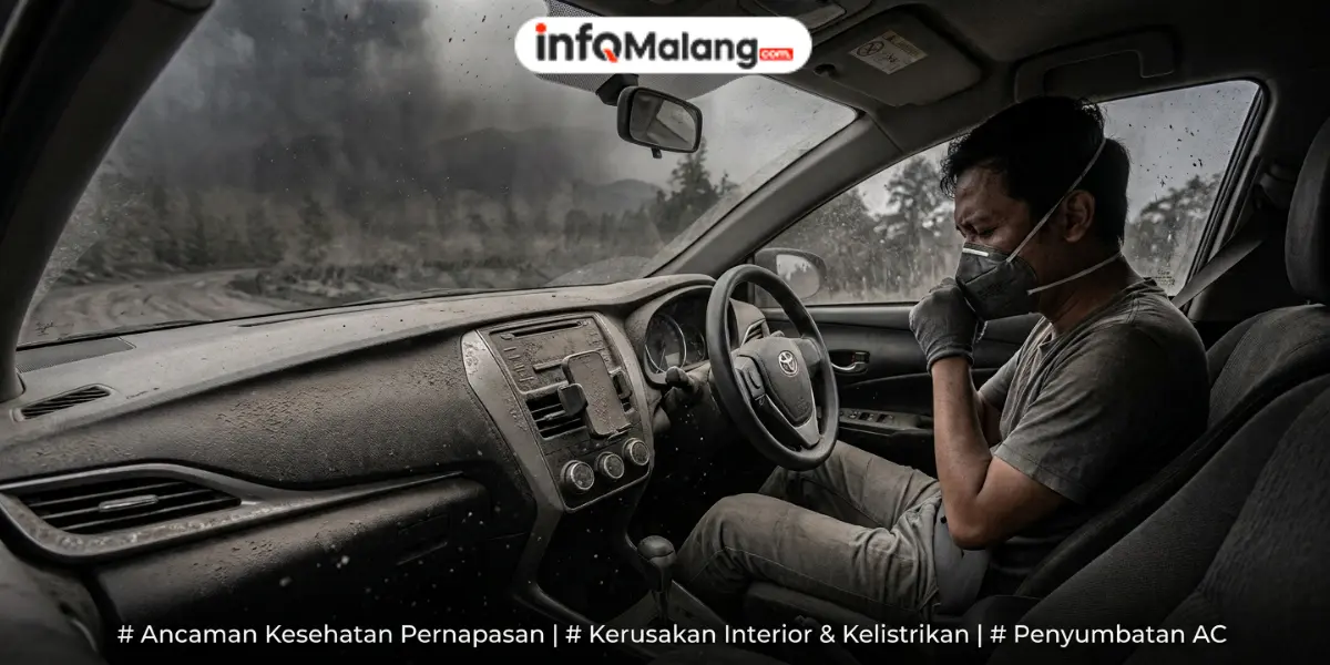 Mobil Mesti Waspada! Bahaya fatal Abu Vulkanik Masuk Kabin