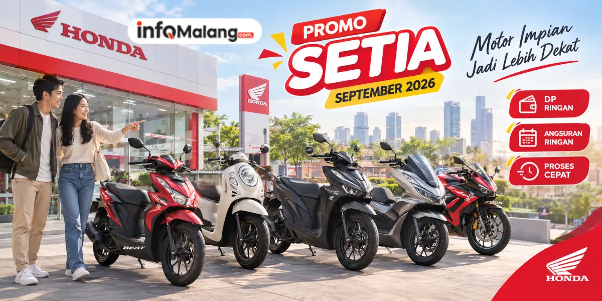 Manfaatkan Promo Honda SETIA September 2026 dan Bawa Pulang Motor Impian dengan Angsuran Ringan