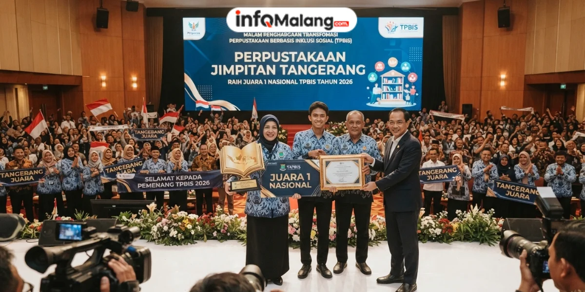 Perpustakaan Jimpitan Tangerang Raih Juara 1 Nasional TPBIS 2026