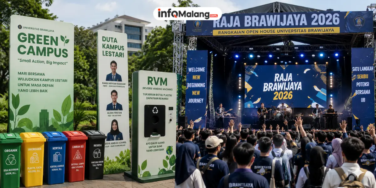 RAJA Brawijaya 2026 Hadirkan Green Campus dan Guest Stars untuk Sambut Mahasiswa Baru