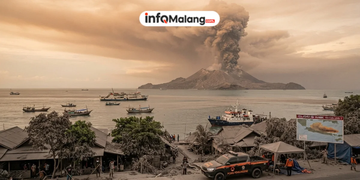 Abu Vulkanik Anak Krakatau Menyebar hingga 15,24 Km, BMKG Ungkap Dampaknya