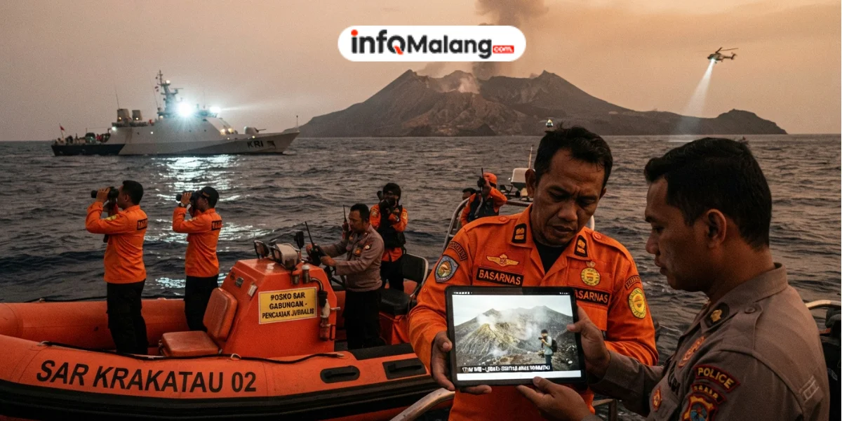 Kapal Jurnalis Hilang Kontak, Pemandu Sempat Kirim Foto Anak Krakatau, 10 September 2026