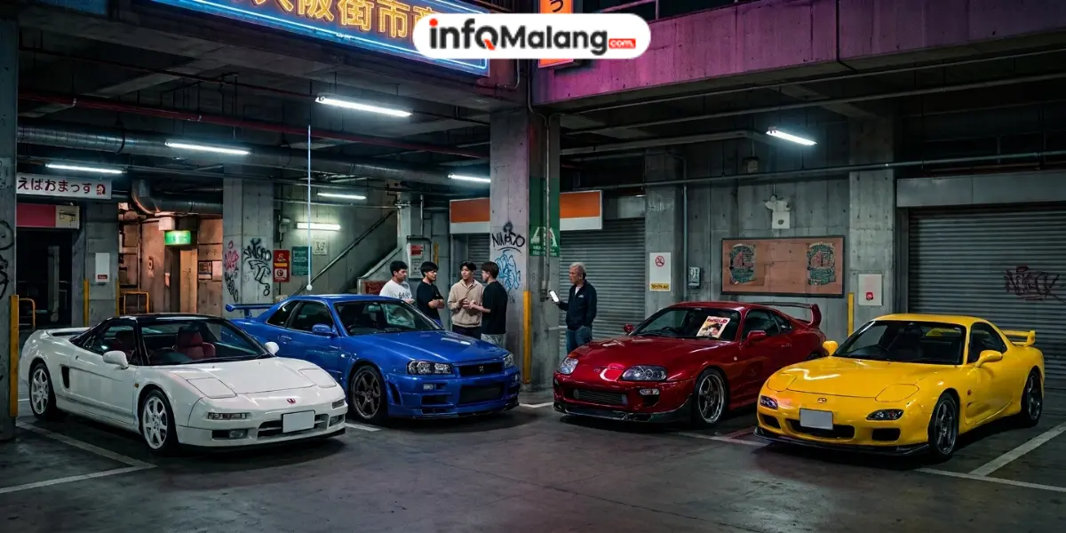 Rahasia Kebangkitan Kultur JDM, Alasan Mobil 90-an Tetap Ikonik dan Dicintai