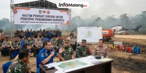 Kaltim Perkuat Sinergi Tiga Lini untuk Percepat Penanganan Karhutla