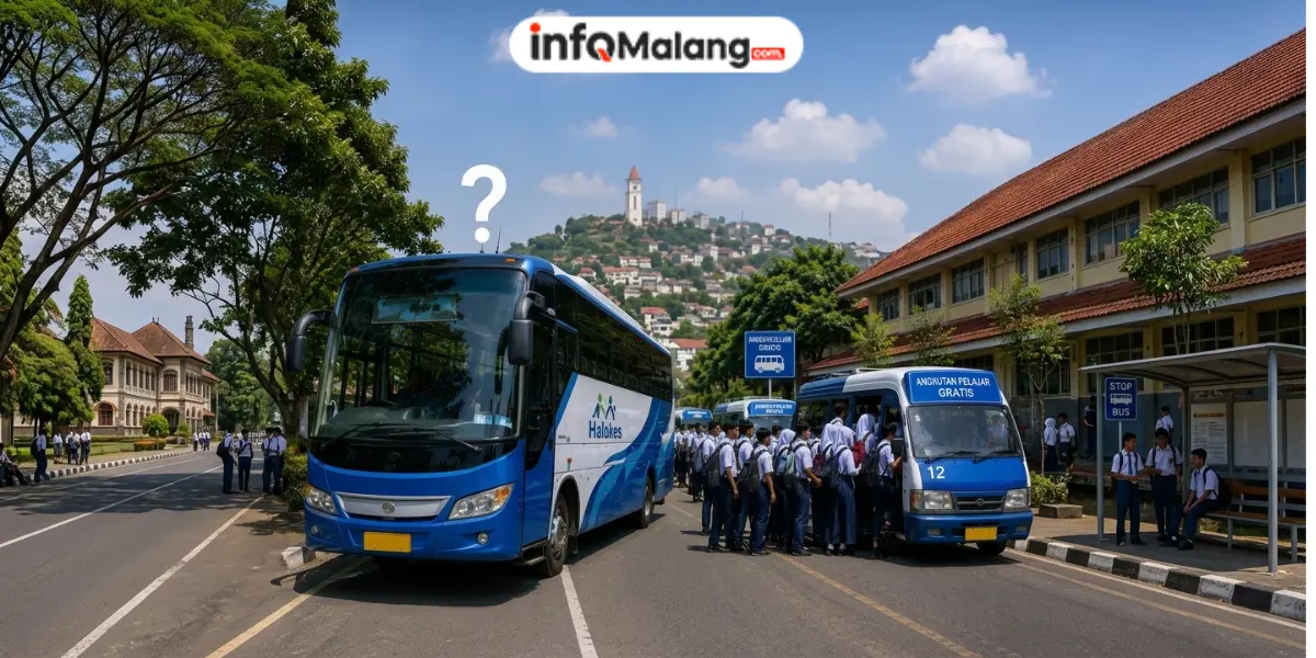Pasca Peluncuran Angkot Pelajar, Peran Bus Halokes Malang Masih Tunggu Kejelasan