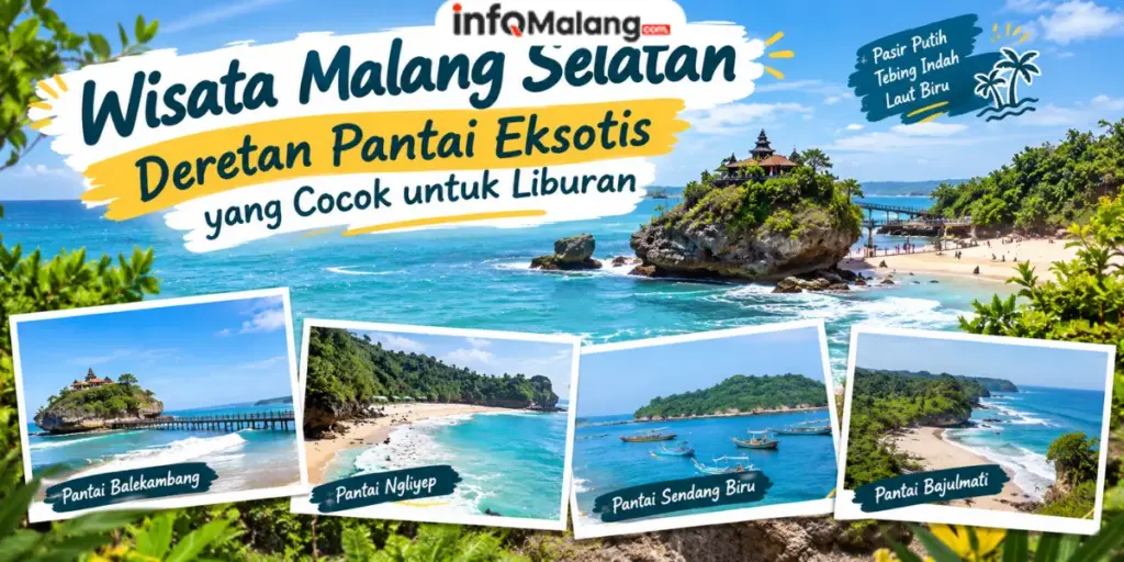 Wisata Malang Selatan, Deretan Pantai Eksotis yang Cocok untuk Liburan