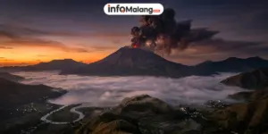 Gunung Ili Lewotolok di Lembata Kembali Erupsi, Abu Membumbung 500 Meter